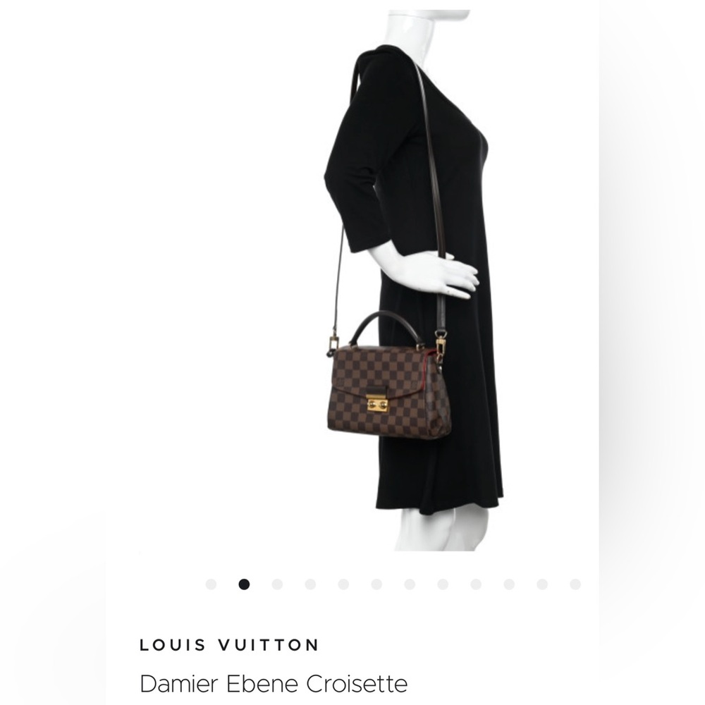 Louis Vuitton Brown Damier Ebene Satchel - Picture 4 of 13